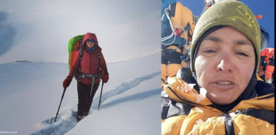 افتخاری دیگر برای بانوان کشورمان/ صعود اولین زن ایرانی به دومین قله بلند جهان