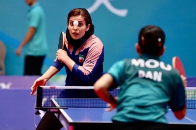 درخشش نمایندگان تنیس روی میز ایران در رقابت‌های کشورهای اسلامی