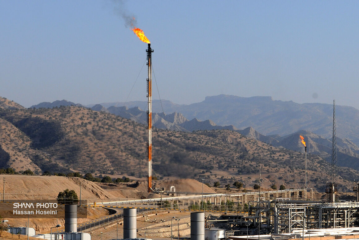 افزایش ۹ درصدی فرآورش گاز در پالایشگاه ایلام