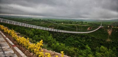 پل معلق مشکین شهر اردبیل