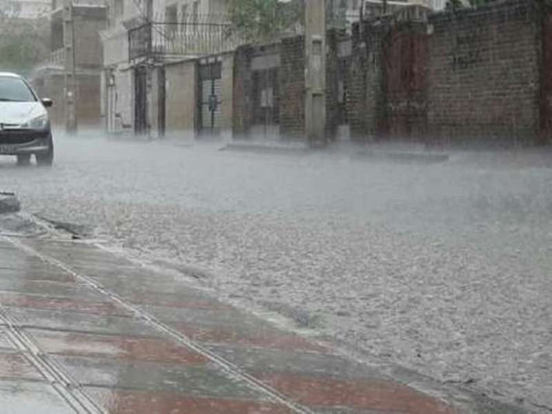 رگبار متناوب باران و احتمال جاری شدن سیلاب‌های محلی در مازندران