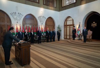 ترمیم کابینه اردن با تغییر ۷ وزیر/ادای سوگند در برابر عبدالله دوم
