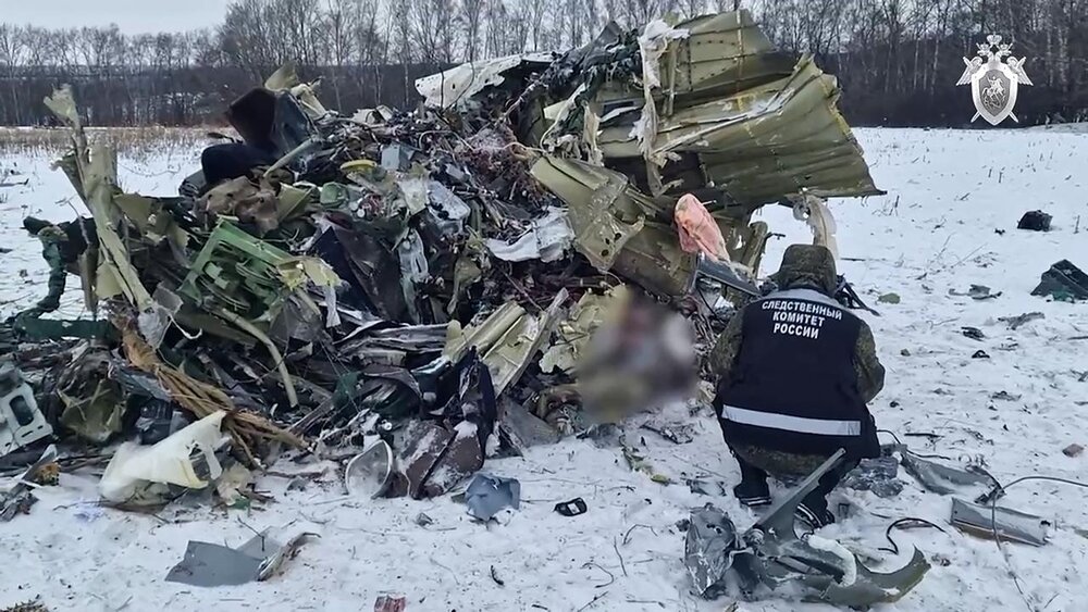 هواپیمای اسرای اوکراینی با موشک آمریکایی  ساقط شد