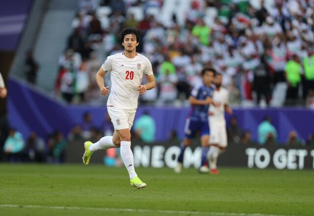 آزمون، تنها ایرانی  تیم منتخب جام ملت‌ها