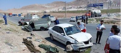 روزانه ۴۴۰ تصادف در تبریز رخ می‌دهد